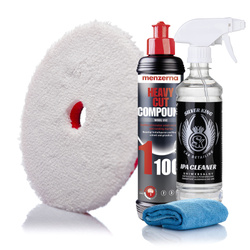 Pasta Polerska Menzerna HCC 1100 + Pad z Mikrofibry SK + IPA + Mikrofibra