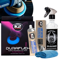 Pasta Do Polerowania Reflektorów K2 Lamp Doctor Pad Polerski Duraflex Ipa