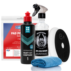 Pasta Polerska Agresywna Helios Heavy Cut 250ml Pad Polerski Twardy IPA