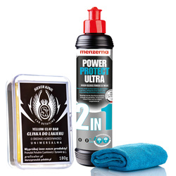Pasta Polerska z Woskiem Menzerna Power Protect Glinka Do Lakieru