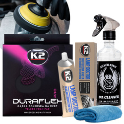 Pasta Do Polerowania Reflektorów K2 Lamp Doctor Pad Polerski Duraflex Ipa