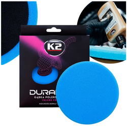 Gąbka Polerska Mocnościerna Niebieska K2 DURAFLEX 150mm Idealna do Lakieru