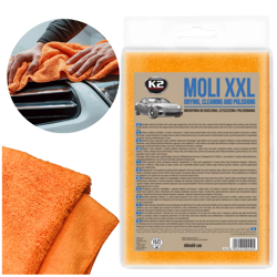 K2 MOLI Mikrofibra do Osuszania Auta Karoserii Samochodu 60x60cm