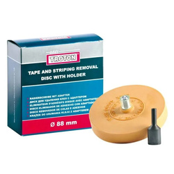 Krążek Gumowy do Usuwania Kleju Troton + Adapter do Wiertarki