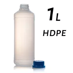 Butelka HDPE 1L odporna na temperaturę
