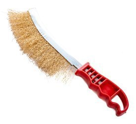 SZCZOTKA DRUCIANA Z RĄCZKĄ