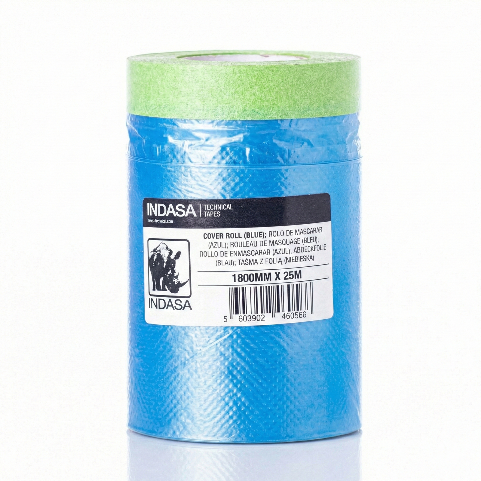 Taśma z Folią Maskującą 1800mm x 25m Indasa Cover Roll 2w1 Lakiernicza  pol_pl_INDASA-TASMA-Z-FOLIA-1800mm-x-25m-24mm-802_2
