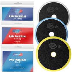 Zestaw Padów Polerskich na Rzep 150mm/125mm e-lakiernik