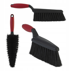 Szczotka do Odśnieżania Śniegu Vikan z Gumową Rączką Elastycznym Włosiem