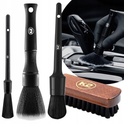 Zestaw Akcesoriów Detailingowych Szczotka Pędzle K2  Do Czyszczenia Wnętrza