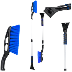 Szczotko Skrobaczka do Odśnieżania CARDOS z Przedłużaną Rączką 93-130 CM