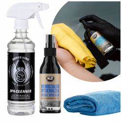 Niewidzialna Wycieraczka K2 Vizio + IPA Cleaner + Mikrofibra