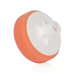 Pad Polerski Średniotwardy ABW 80mm Gwint M14 Pomarańczowy