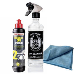 Zestaw Pasta Polerska Menzerna HCC 2500 250 ml+IPA Silver King+Mikrofibra