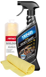 Zestaw Tenzi Czysty Kokpit + Ściereczka z Irchy Syntetycznej