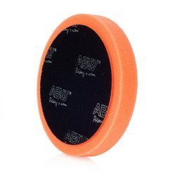 Pad Polerski Średniotwardy ABW 150mm z Rzepem Pomarańczowy