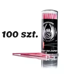 SILVER KING - PĘDZELEK PATYCZEK DO ZAPRAWEK 100szt MIKRO