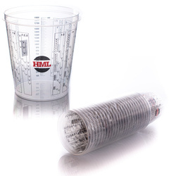 KUBEK LAKIERNICZY Z PODZIAŁKĄ 2300 ml - 25 sztuk