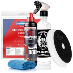 Pasta Polerska do Lakieru Menzerna HCC 1000 Twarda Gąbka Ipa Mikrofibra