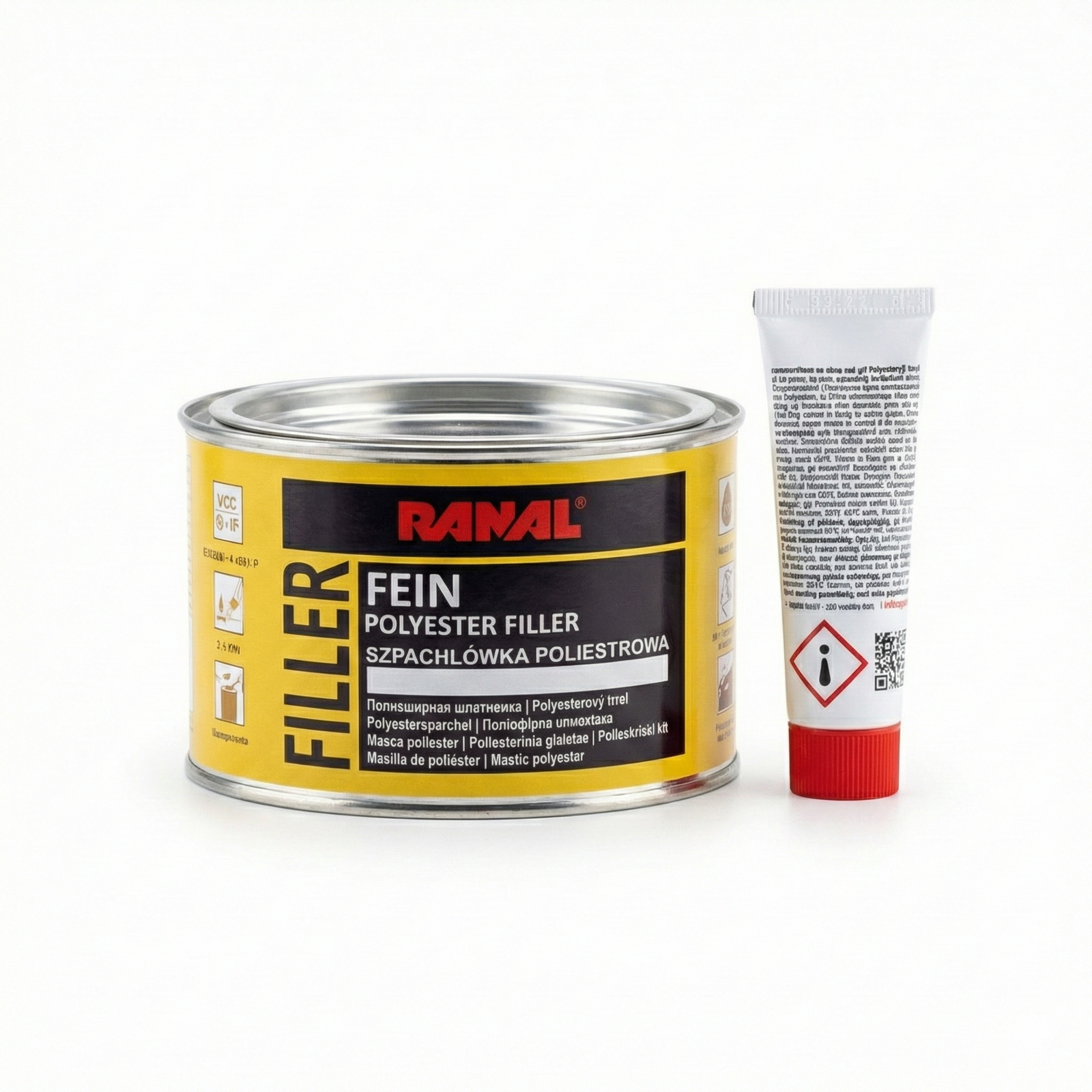 Szpachlówka Wykończeniowa Fein Ranal 0,5 kg Do Stali  Ocynku Aluminium pol_pl_RANAL-SZPACH-FEIN-0-5KG-WYKON-302_1