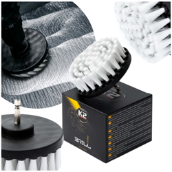 Szczotka do Czyszczenia Tapicerki Dywanów Wykładzin na Wiertarkę K2 BRILL