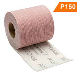 Papier Ścierny P150 na Gąbce NORTON 1m do Szlifowania na Mokro i Sucho