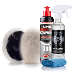 Pasta Polerska Menzerna SHCC 300 + Futro Polerskie ABW + IPA + Mikrofibra