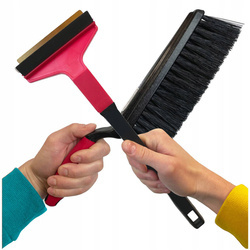 Skrobaczka do Szyb Mosiężna Murska 580L + Vikan Szczotka do Śniegu Miękka