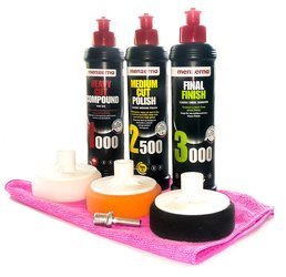 ZESTAW DO POLEROWANIA - PASTY POLERSKIE + GĄBKI
