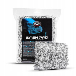 K2 WASH PAD Pro Gąbka Do Mycia Auta Samochodu z Mikrofibrą Delikatna