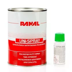 Szpachlówka natryskowa Ranal UNI-SPRAY 1,2 kg