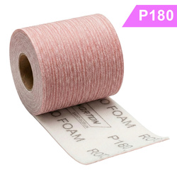 Papier Ścierny P180 na Gąbce NORTON 1m do Szlifowania na Mokro i Sucho