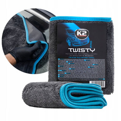 Mały Chłonny Ręcznik Do Osuszania Lakieru Samochodu K2 TWISTY PRO 60X40 CM