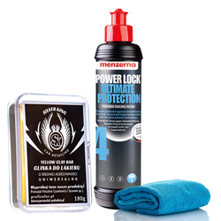 Wosk Samochodowy Polimerowy Menzerna Glinka Do Lakieru Silver King