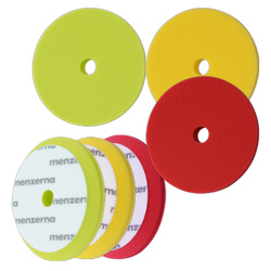 Zestaw 3 Gąbek Polerskich Menzerna 150mm Pady do Lakieru Twarda Średnia Miękka