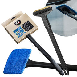 Skrobaczka Murska 580L Mosiężna Długa + Myjka do Szyb z Mikrofibrą K2