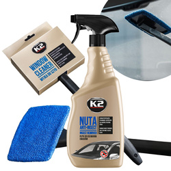 Myjka do Szyb K2 + Płyn Nuta Anti Insect 700ml Usuwanie Owadów