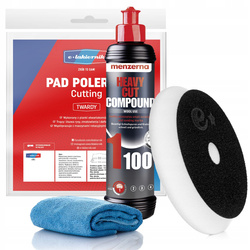 Pasta Polerska do Lakieru Menzerna HCC 1100 Pad Polerski Twardy Mikrofibra