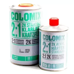 COLOMIX LAKIER BEZBARWNY 1L + UTWARDZACZ 0,5L SZYBKI