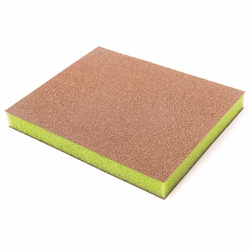 Gąbka Ścierna Dwustronna P600 Zielona INDASA RhynoSponge Auto Super Fine