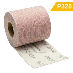 Papier Ścierny P320 na Gąbce NORTON 1m do Szlifowania na Mokro i Sucho