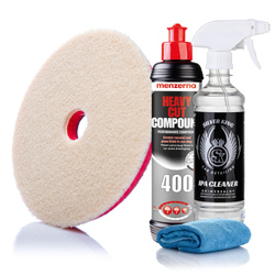 Pasta Polerska Menzerna HCC 400 + Pad Polerski Futro SK + IPA + Mikrofibra