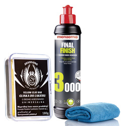 Pasta Polerska Wykończeniowa FF 3000 Menzerna Glinka Do Lakieru Silver King