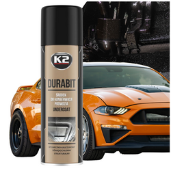 Środek do Konserwacja Podwozia K2 DURABIT 500 ml Spray Bitumiczny Czarny