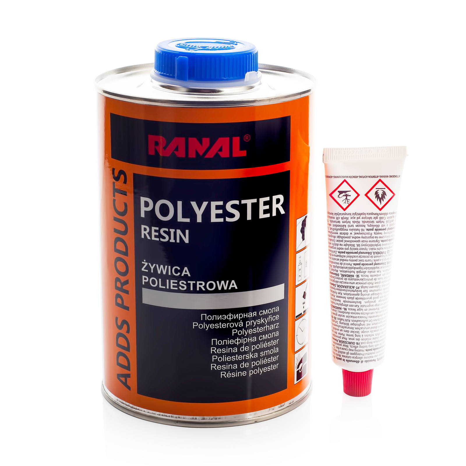 Żywica Poliestrowa Ranal 1KG + Utwardzacz  pol_pl_RANAL-ZYWICA-POLIESTR-1KG-UTW-315_2