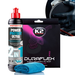 Pasta Polerska i Wosk Menzerna PPU Pad Polerski K2 Duraflex Mikrofibra