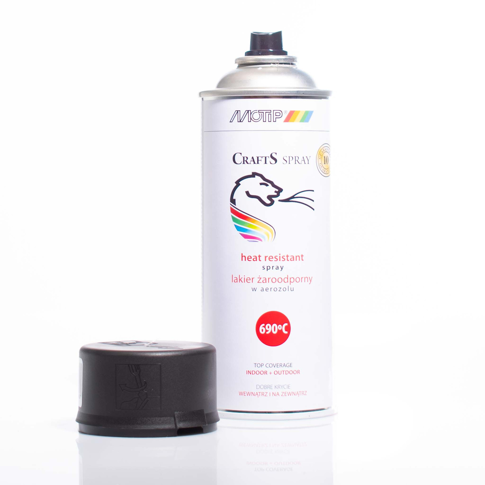 Lakier Czarny Mat Żaroodporny w Sprayu Termoodporny Termiczny 690C CRAFTS pol_pl_CRAFTS-SPRAY-NA-TEMP-400ML-czarny-81_1