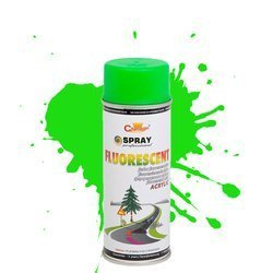 FARBA W SPRAYU - 400ml FLUORESCENCYJNY ZIELONY