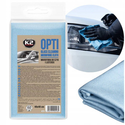 Mikrofibra Do Mycia Szyb i Lusterek K2 Opti 40x40 cm