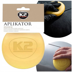 K2 Aplikator do Wosków i Nabłyszczaczy Żółty